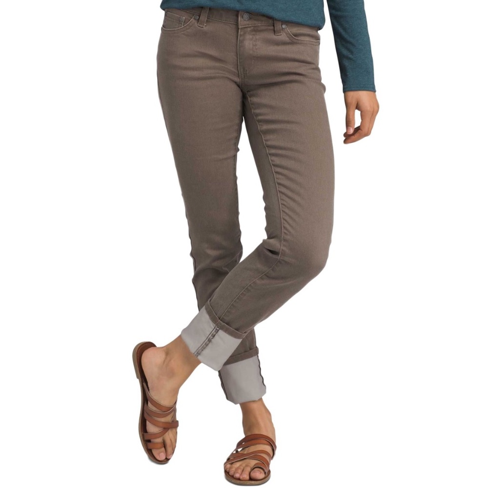 PRANA Kara Jeans - Brown (Dark Mud) - Size 10